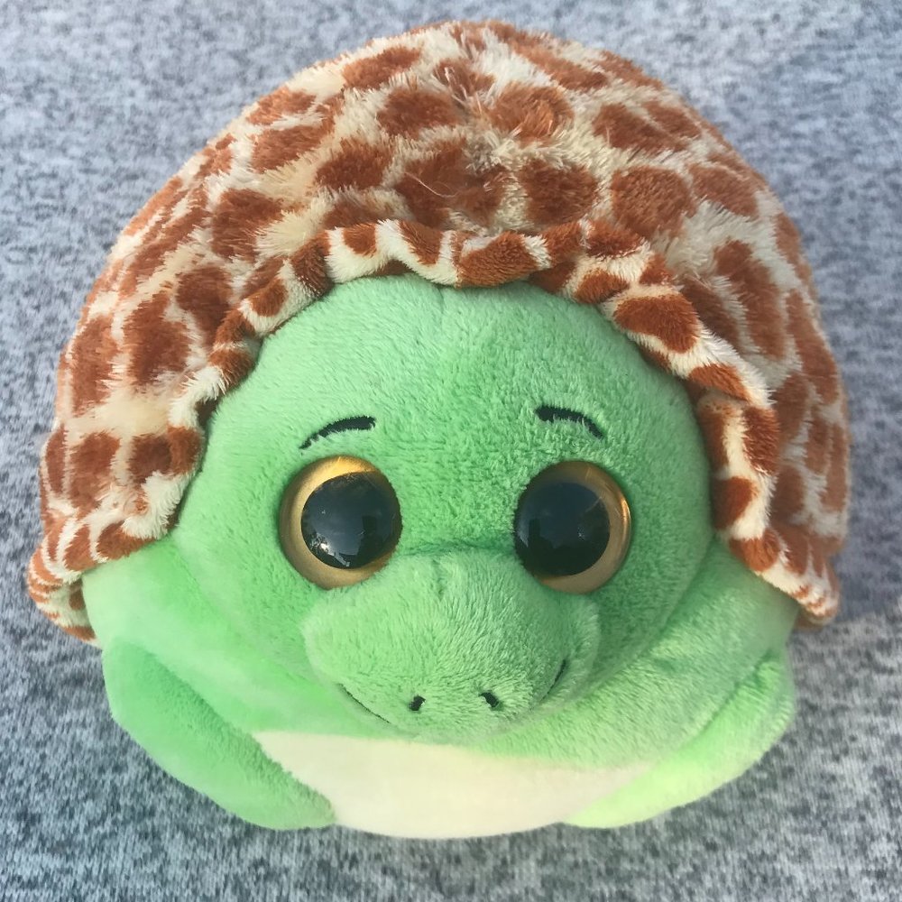 Ty Beanie Ballz Zoom Turtle Plush 8" Stuffed Toy